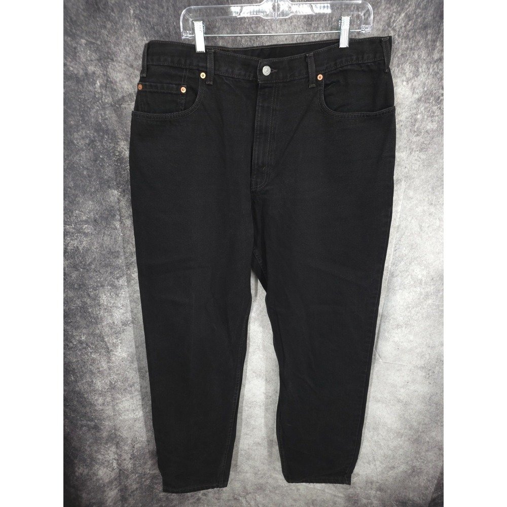 Levis 560 Jean Mens 38 x 34‎ Loose Fit Tapered Leg  90s Baggy Vintage USA Black